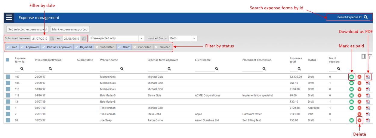 Timesheet Portal: User guide